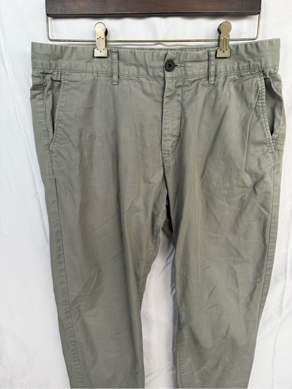 H&M Men's Grey Casual Chino Pants